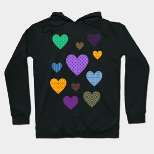 Scattered Hearts Hoodie